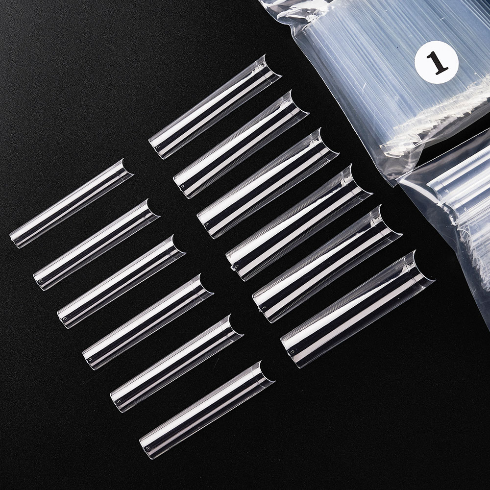 Nail Art Xs - 3XL Long Coffin/Square Acrylic False Nail