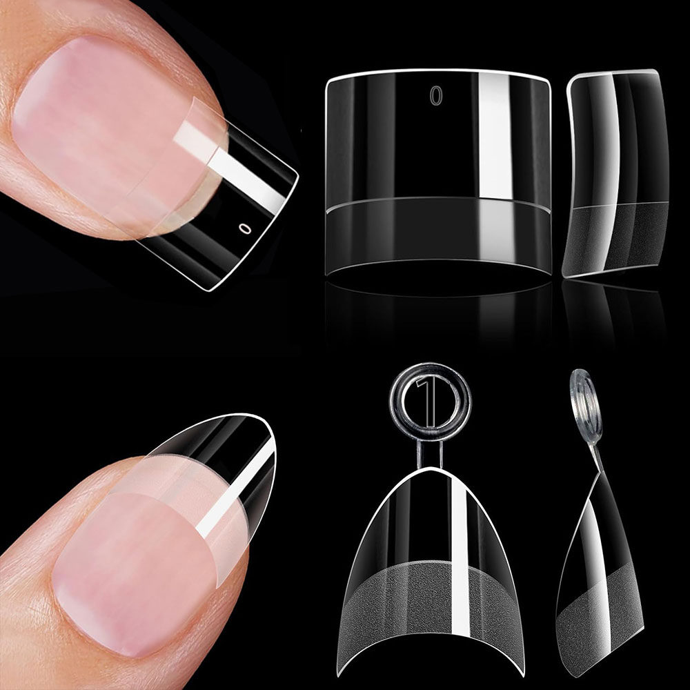 120/240pcs Extra Short Half Co - Nail Art Xs recension och pris