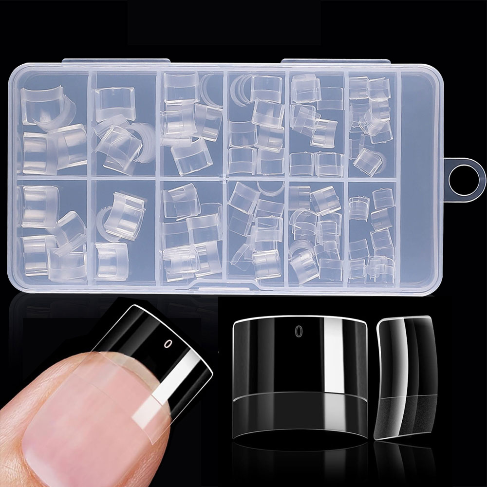 120/240pcs Extra Short Half Co - Nail Art Xs recension och pris