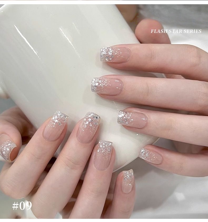 Nine Color Diamond Nail Gel, S - Nail Art Ombre recension och pris