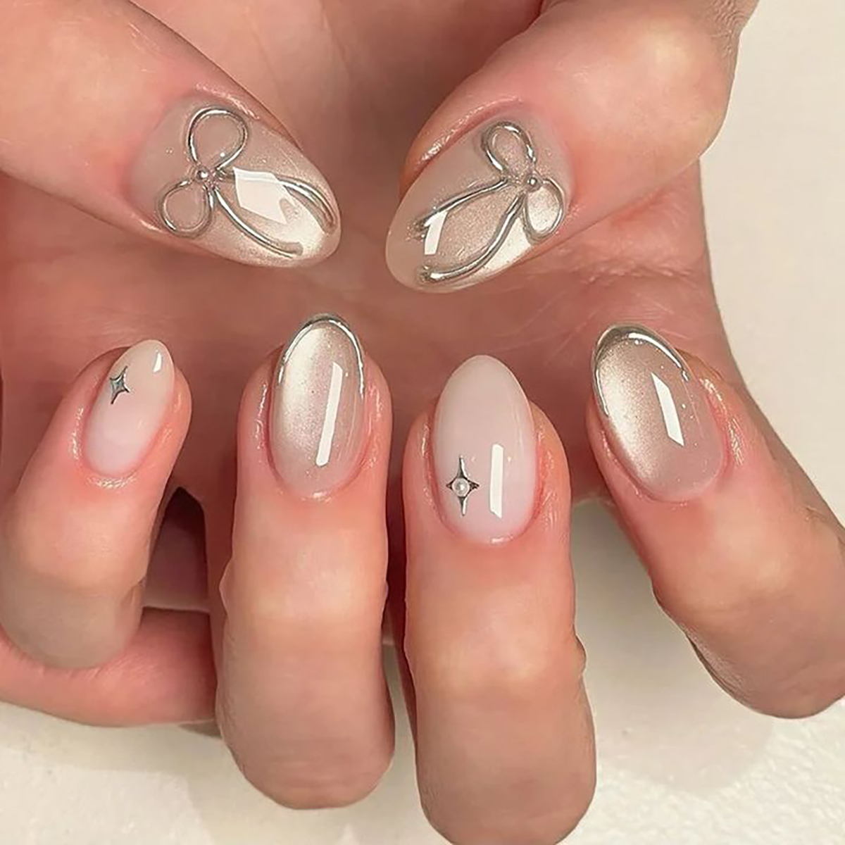 24pcs handmade short round pre - Nail Art Xs recension och pris