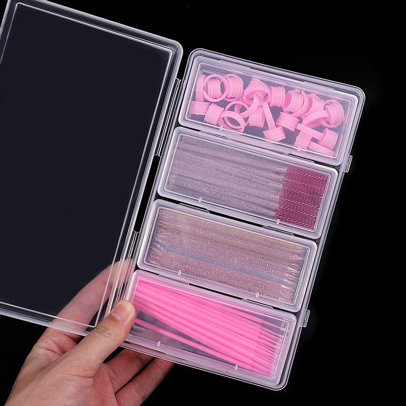 4 Grid Independent Storage Box - Nail Art Ombre recension och pris