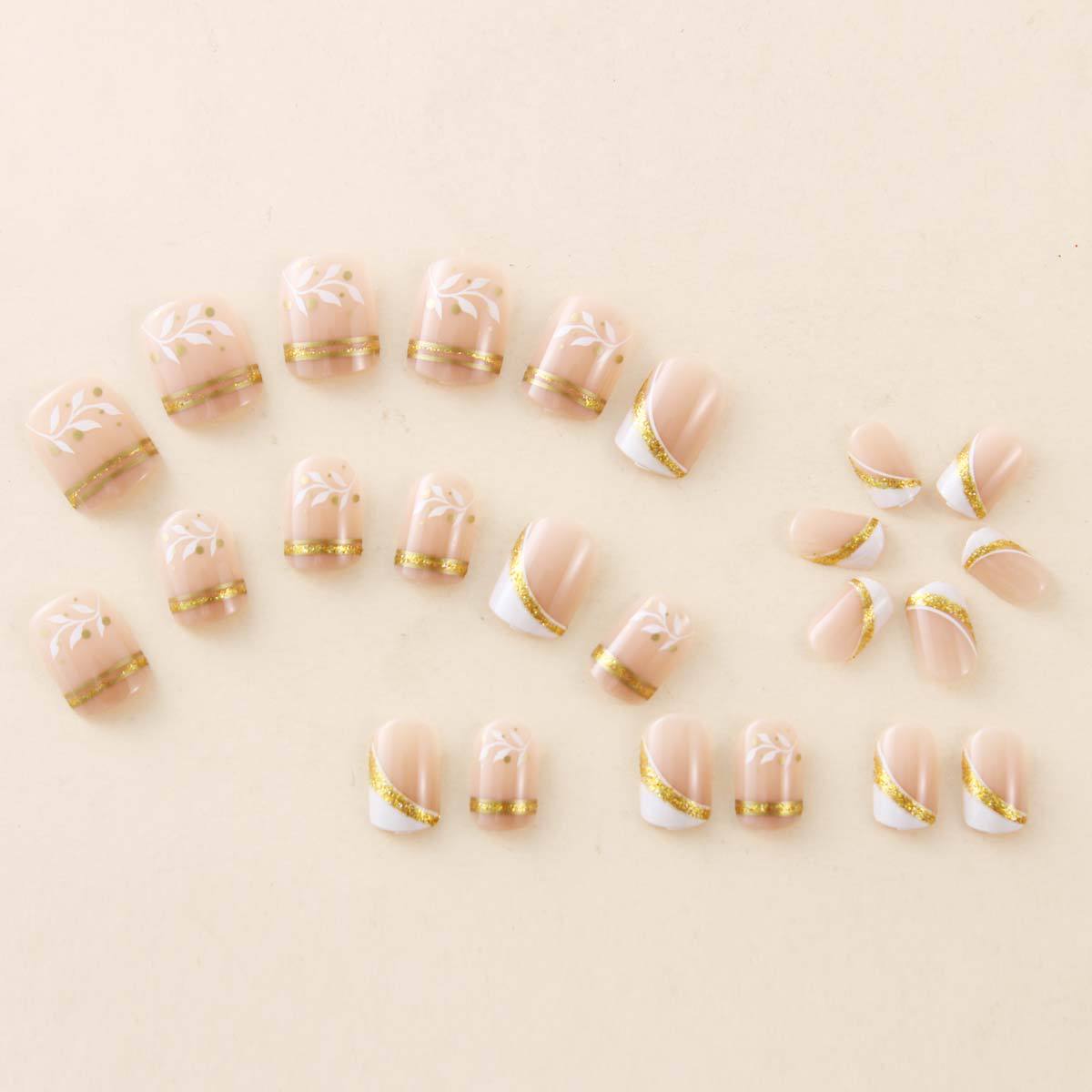 Short Medium fake nails for wo - Nail Art Aesthetic recension och pris