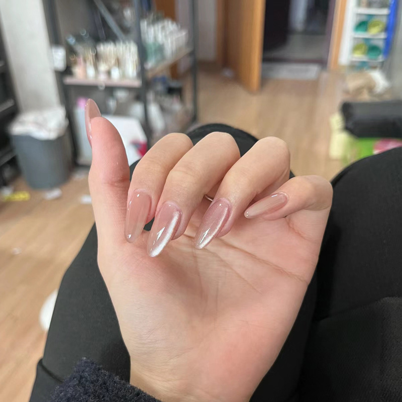 24Pcs Crystal Cat Eye False Na - Nail Art Xs recension och pris