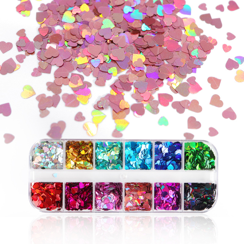 Mix Color Fluorescent Butterfl - Nail Art Ombre recension och pris