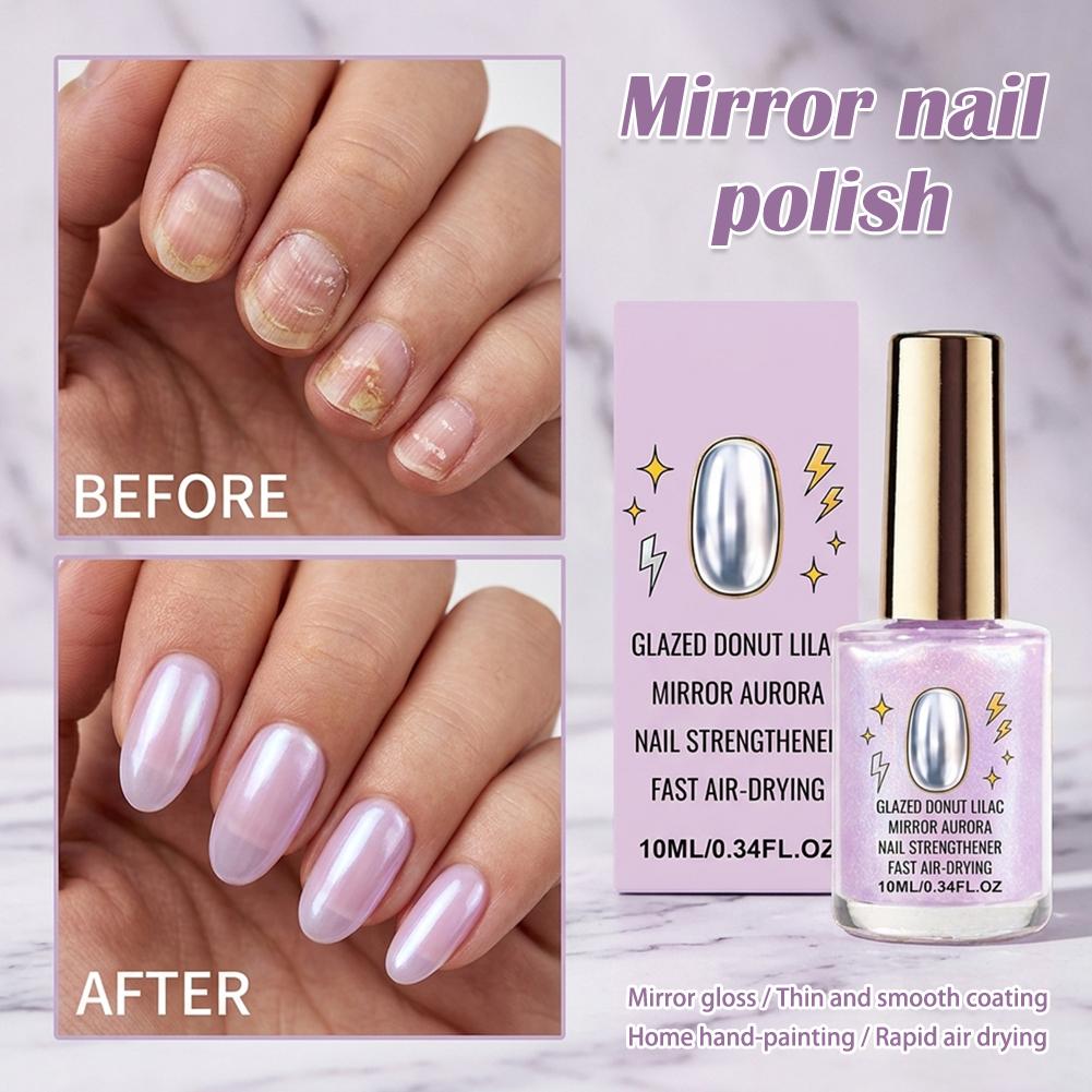 Glazed Lilac Nail Polish Mirro - Nail Art Lilac recension och pris