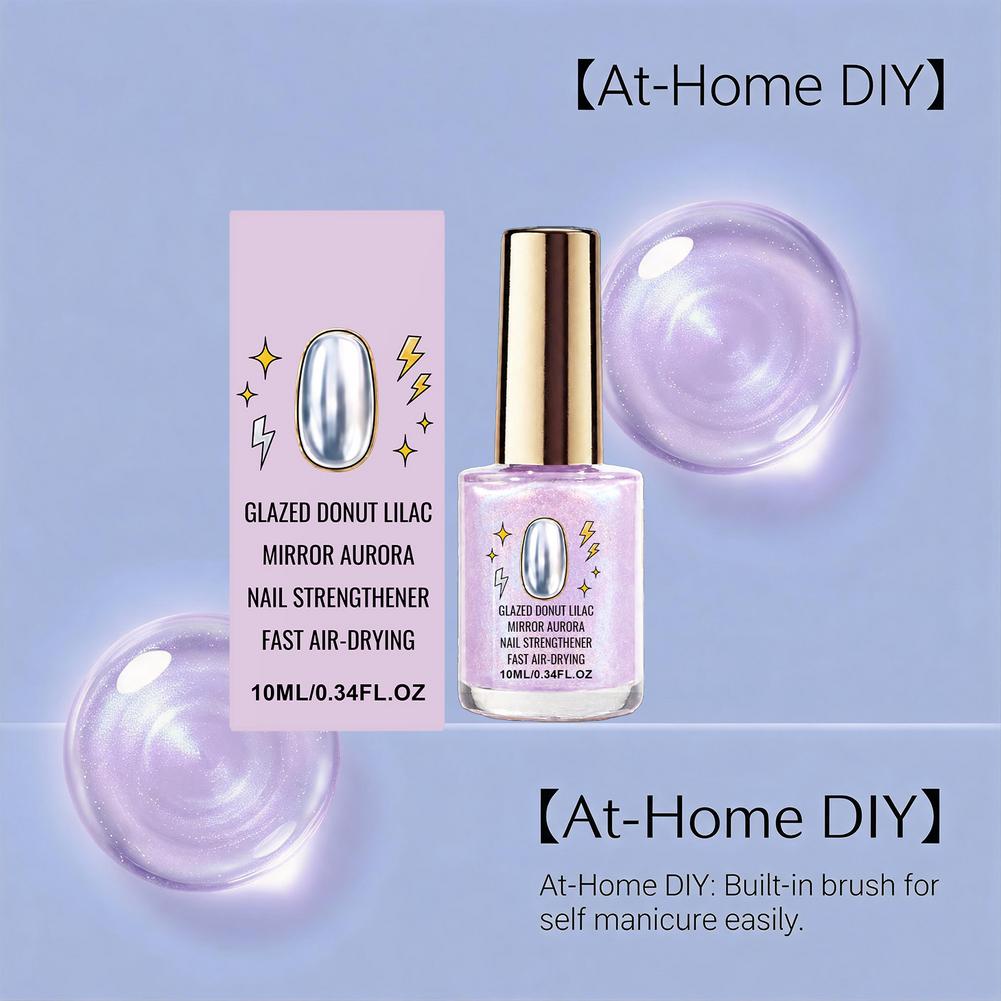 Glazed Lilac Nail Polish Mirro - Nail Art Lilac recension och pris