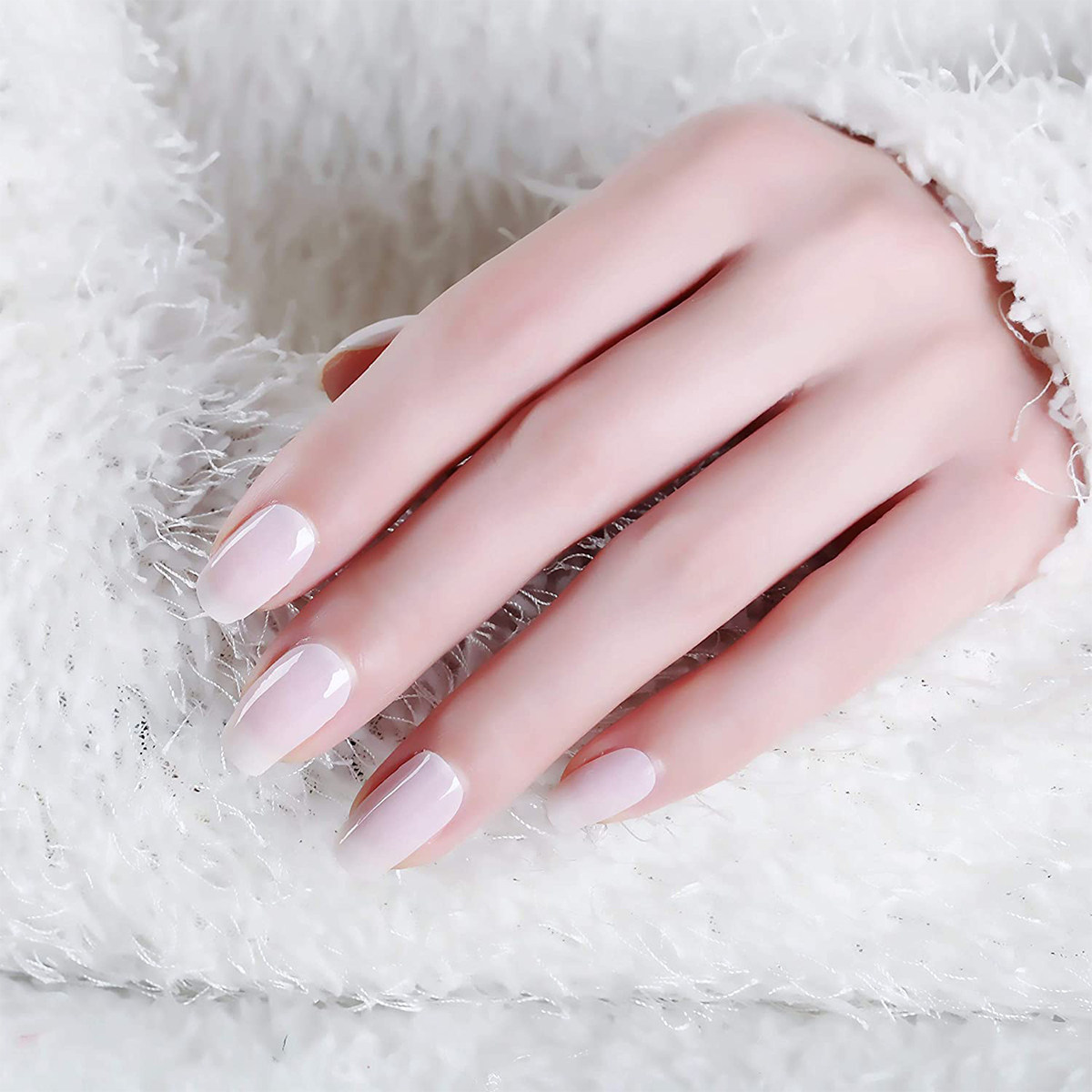 600Pcs False Nails Natural Col - Nail Art Natural Simple recension och pris